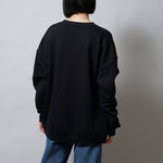 画像をギャラリービューアに読み込む, RAT LOGO OVER-SIZE CREW SWEAT
