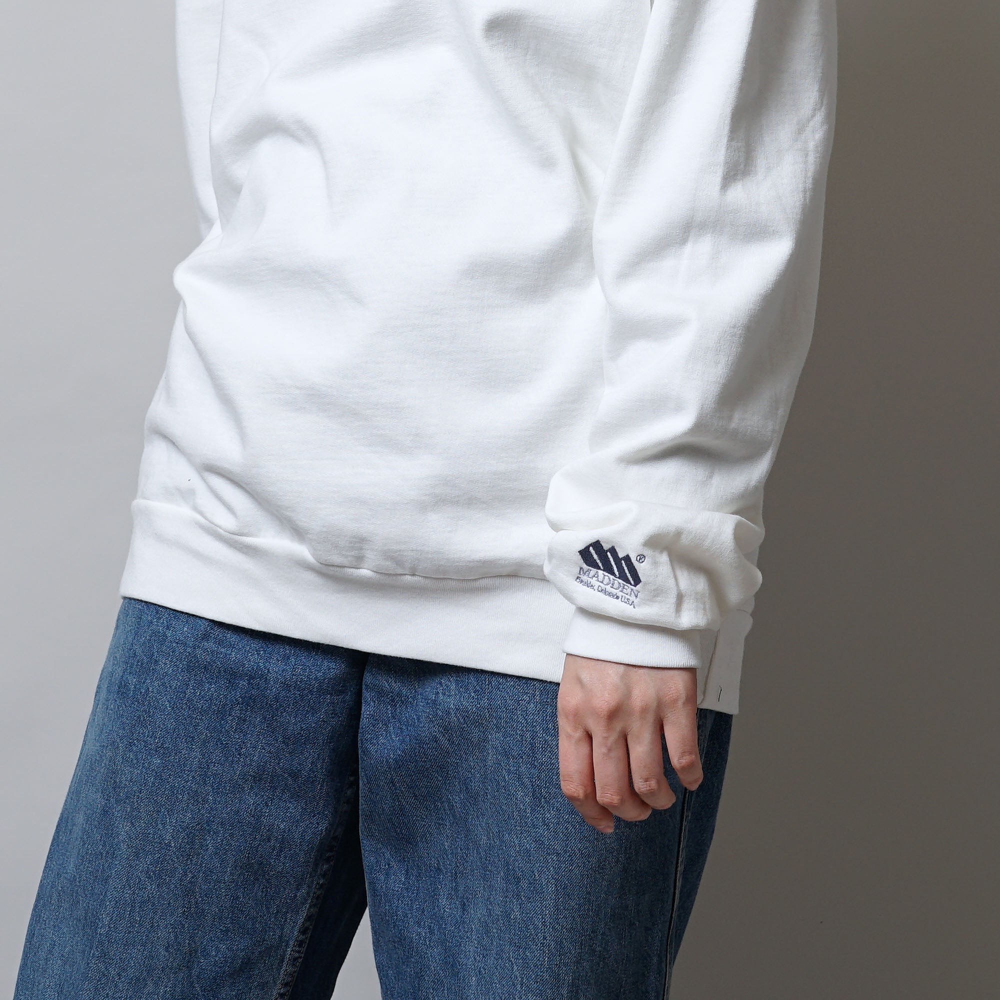 MAIN LOGO ORGANIC CREW SWEAT