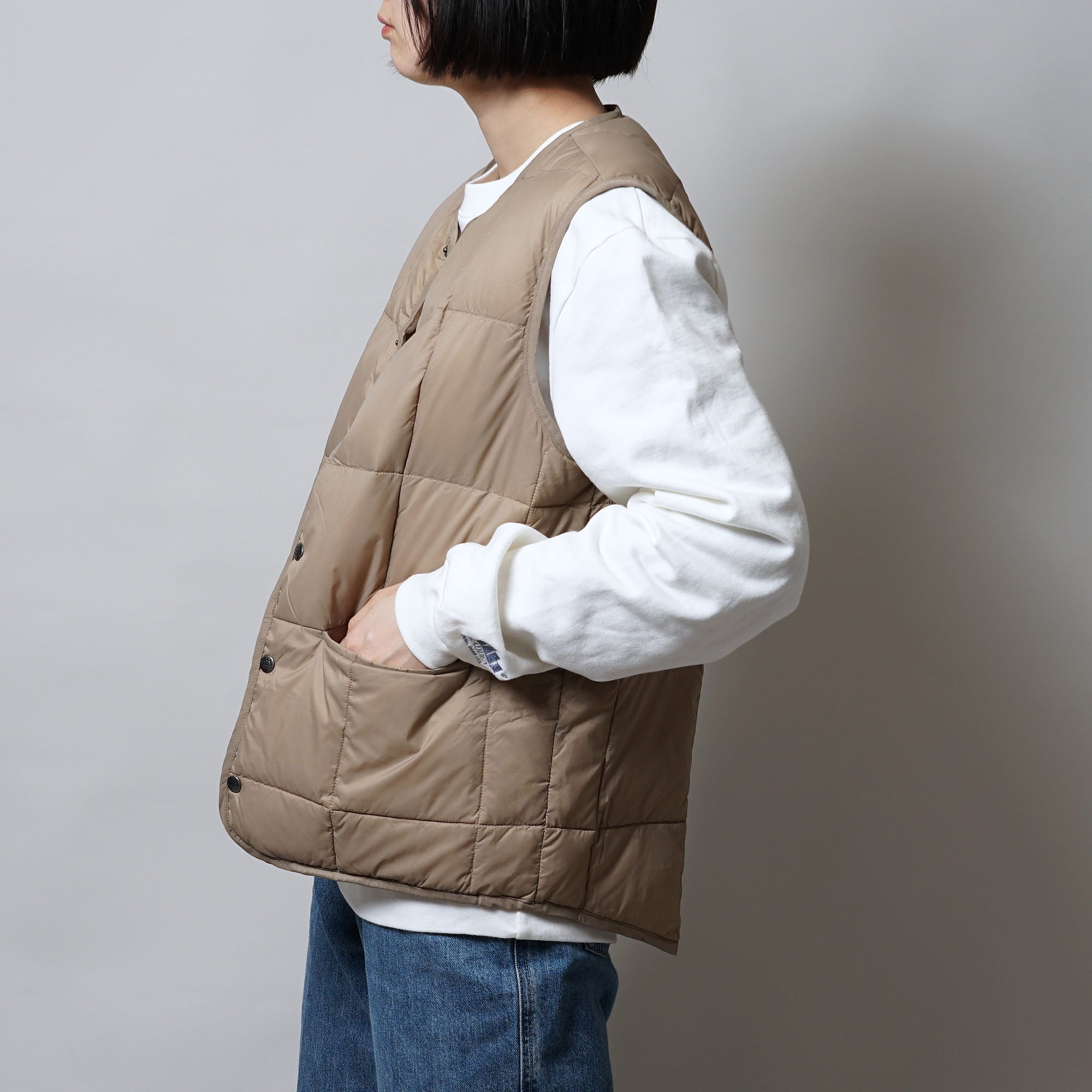 TAION X MADDEN  INNER DOWN VEST