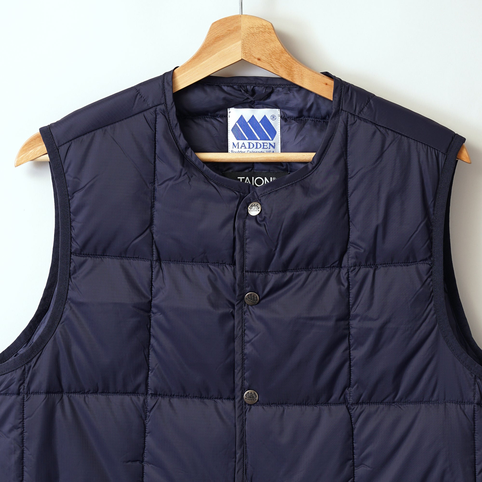 TAION X MADDEN  INNER DOWN VEST