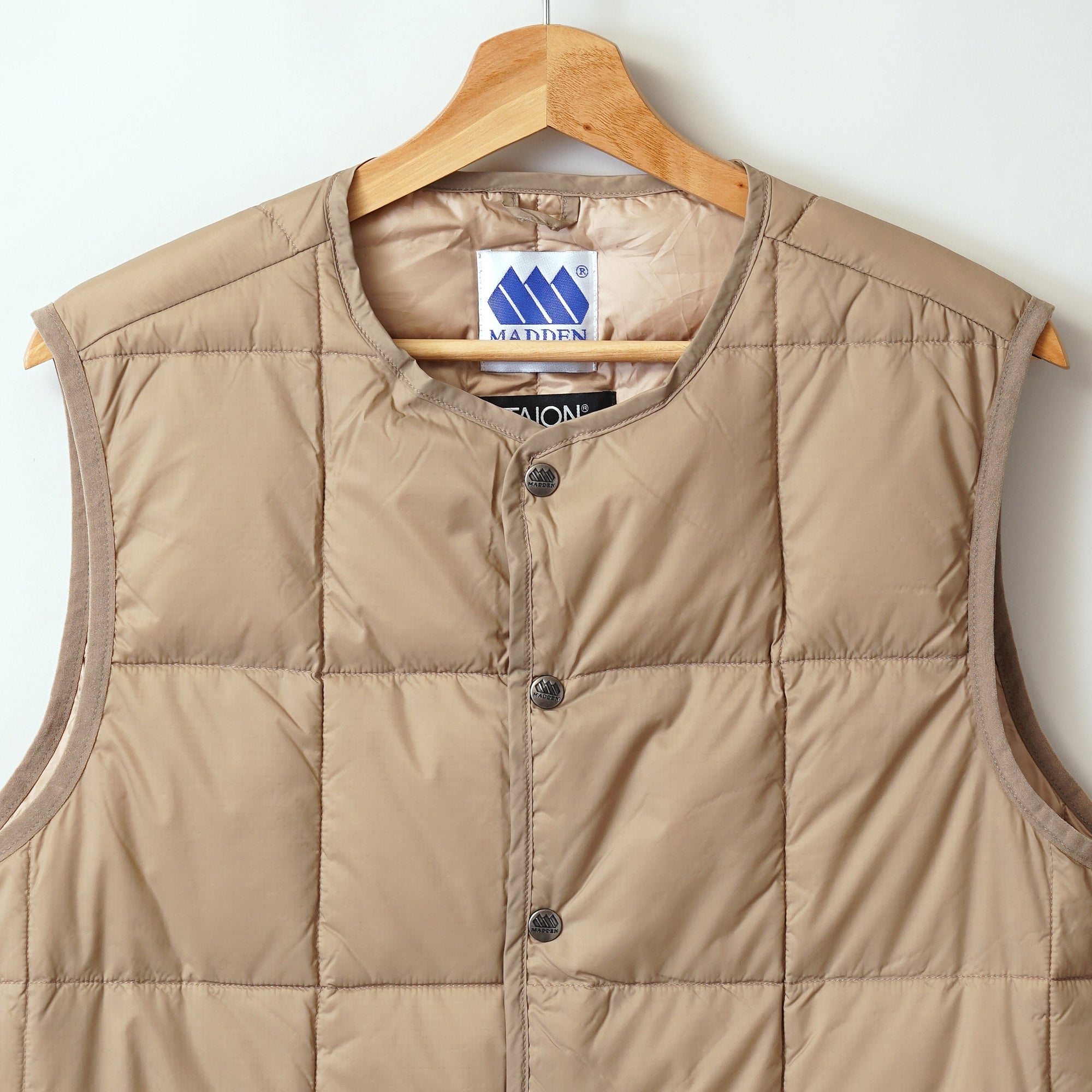 TAION X MADDEN  INNER DOWN VEST